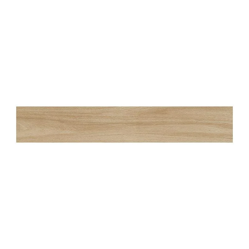 Rectangle Wooden Effect Floor Tile Straight Edge Scratch Resistant Floor Tile -Bathlova