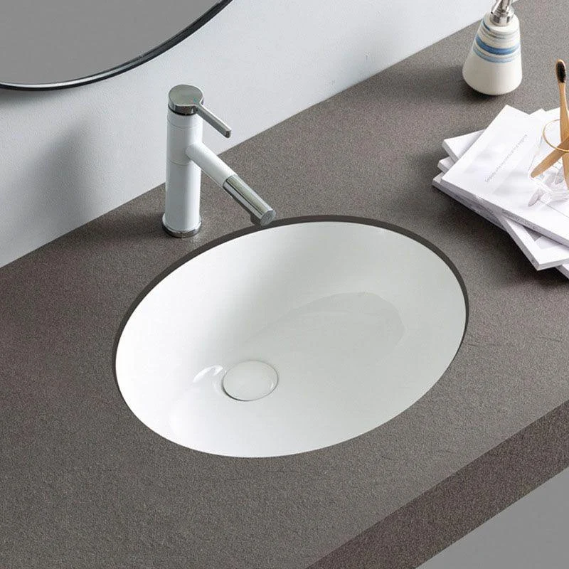 Rectangular and Oval Vessel Sink with No Craftsmanship Basin Sink(Not Including Tap) -Bathlova