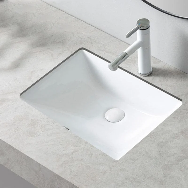 Rectangular and Oval Vessel Sink with No Craftsmanship Basin Sink(Not Including Tap) -Bathlova