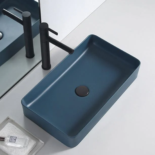 Rectangular Trough Bathroom Sink Modern Trough Bathroom Sink -Bathlova