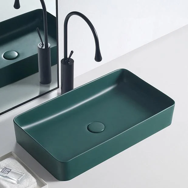 Rectangular Trough Bathroom Sink Modern Trough Bathroom Sink -Bathlova