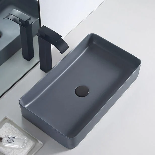 Rectangular Trough Bathroom Sink Modern Trough Bathroom Sink -Bathlova