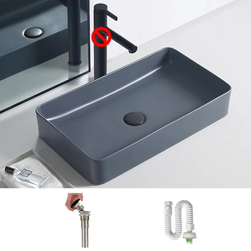 Rectangular Trough Bathroom Sink Modern Trough Bathroom Sink -Bathlova