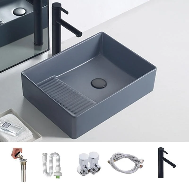 Rectangular Trough Bathroom Sink Modern Trough Bathroom Sink -Bathlova