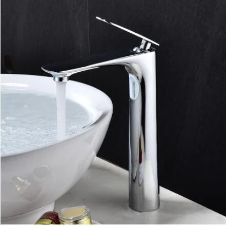 Red Basin Tap Sink Mixer Bathroom Basin Tap Brass Crane Sink Tap -Bathlova