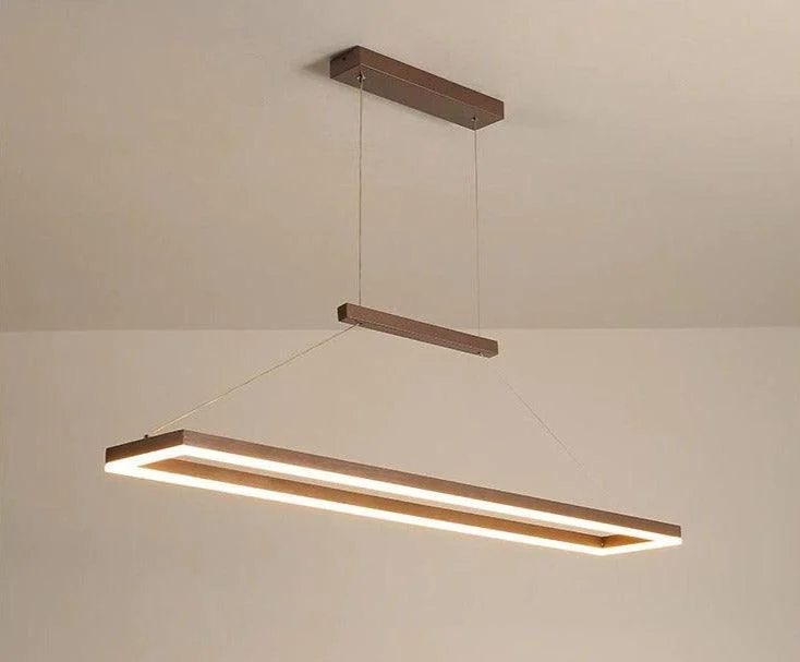 Regina - Modern Rectangular Frame LED Light Fixture -Bathlova