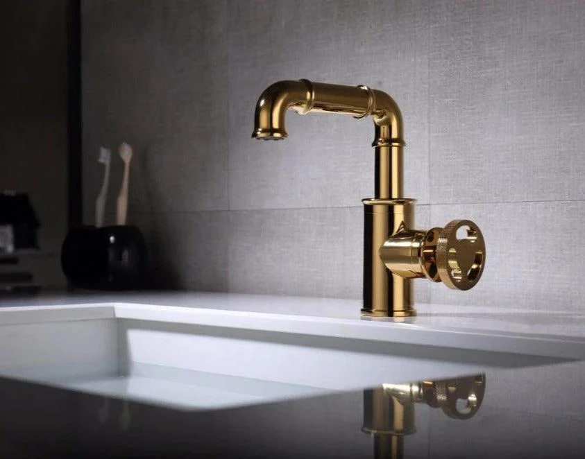 Retro Brass Bathroom Tap -Bathlova