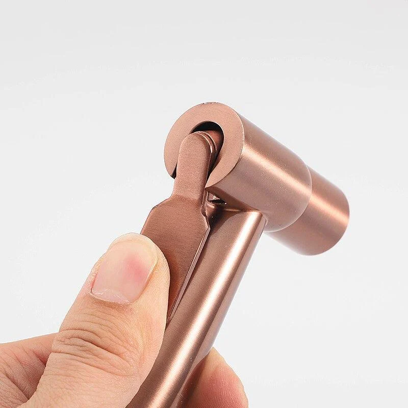 Rose Gold Douche Kit Hand Held Sprayer Stainless Steel Toilet Bidet -Bathlova