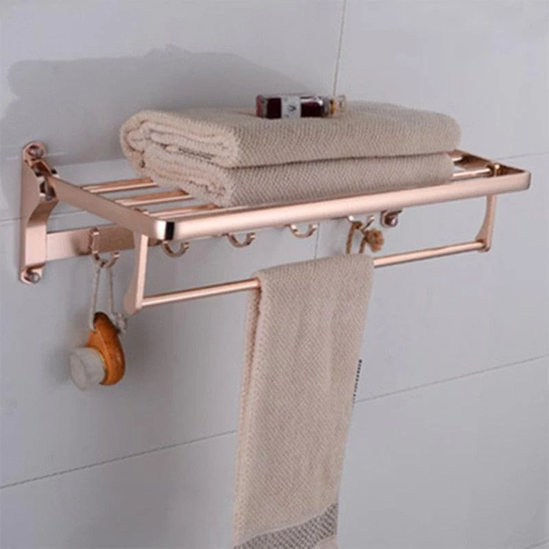 Rose Gold Space aluminum Bathroom Hardware Bathroom Accessories -Bathlova