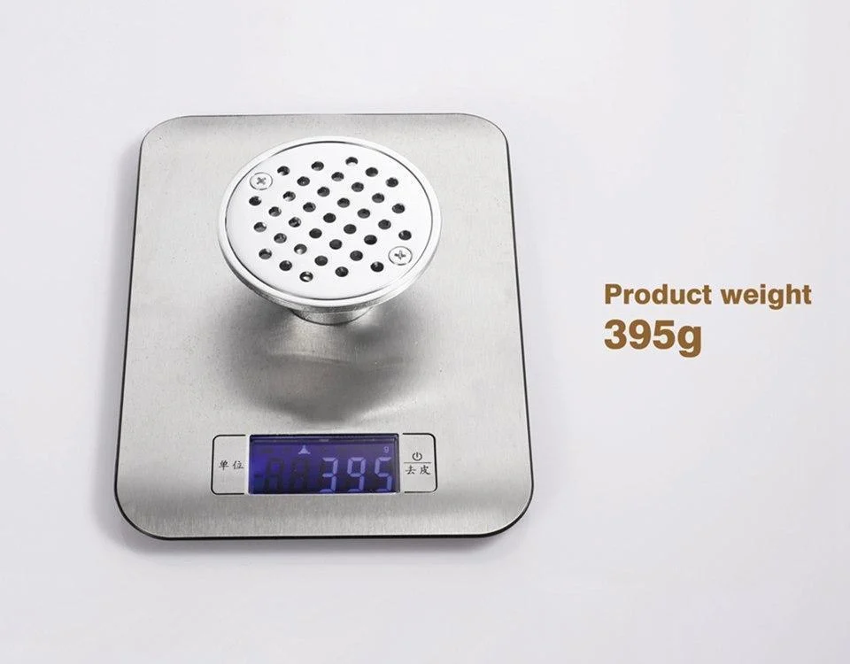 Round Drain Modern Copper Waste Floor Drain -Bathlova