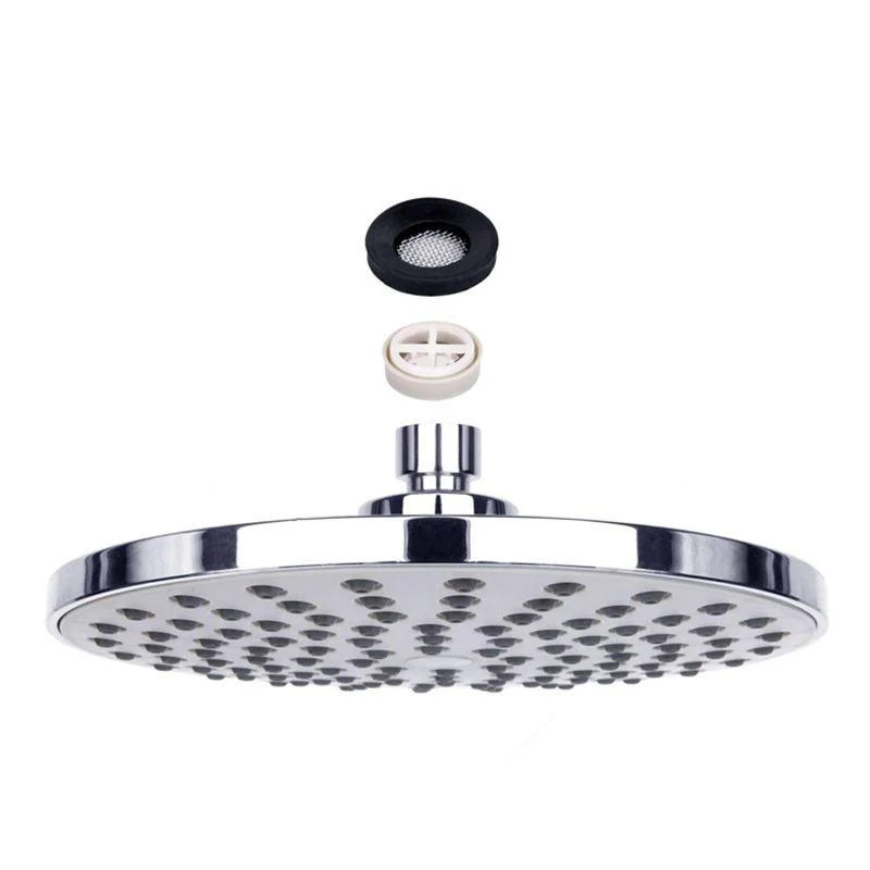 Round Dual Shower Heads Traditional Style Wall Mounted Dual Shower -Bathlova