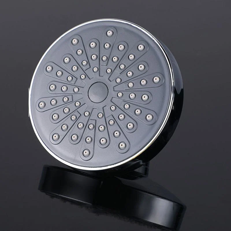 Round Fixed Shower Head Traditional Style Metal 5-inch Fixed Shower Head -Bathlova