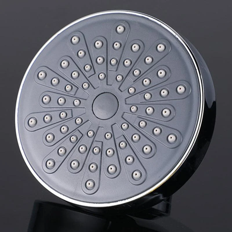 Round Fixed Shower Head Traditional Style Metal 5-inch Fixed Shower Head -Bathlova