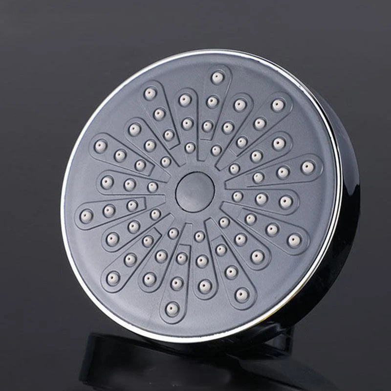 Round Fixed Shower Head Traditional Style Metal 5-inch Fixed Shower Head -Bathlova