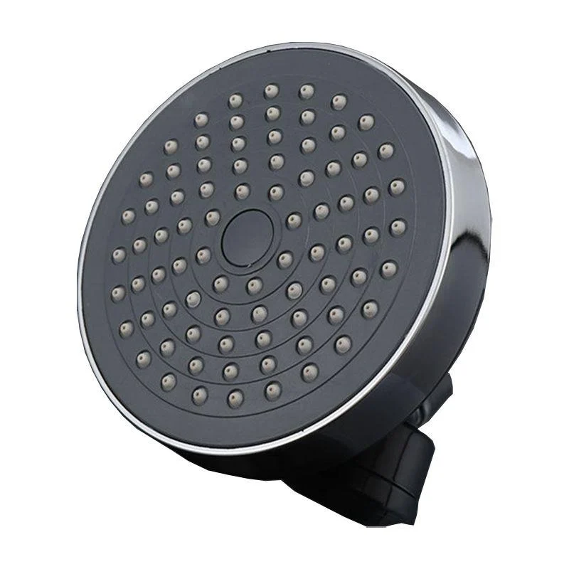 Round Fixed Shower Head Traditional Style Metal 5-inch Fixed Shower Head -Bathlova