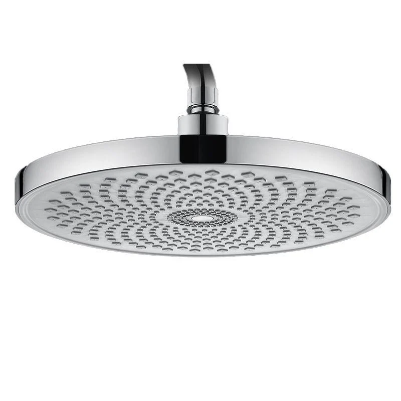 Round Fixed Shower Metal Modern Shower Head Combo Head for Bathroom -Bathlova