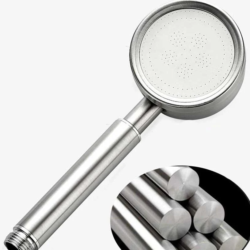 Round Hand Shower Water Efficient Stainless Steel Showerhead -Bathlova