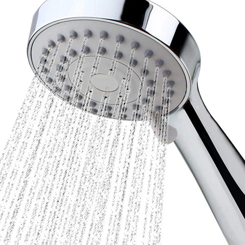 Round Handheld Shower Head Modern Style Hand Shower for Home -Bathlova