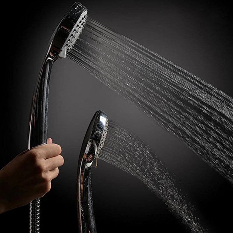 Round Handheld Shower Head Modern Style Hand Shower for Home -Bathlova