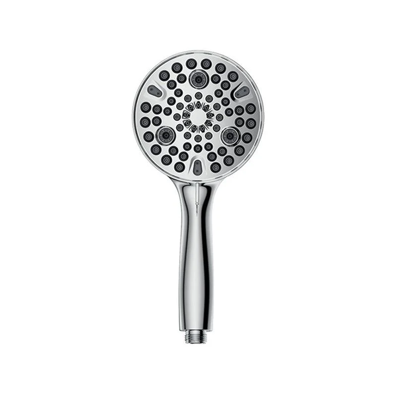 Round Handheld Shower Head Plastic Water Efficient Shower Head -Bathlova