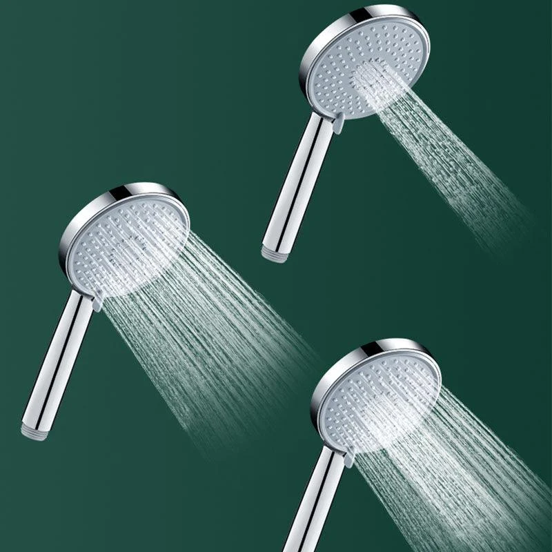 Round Handheld Shower Head Self-Cleaning Wall-Mount Shower Head -Bathlova