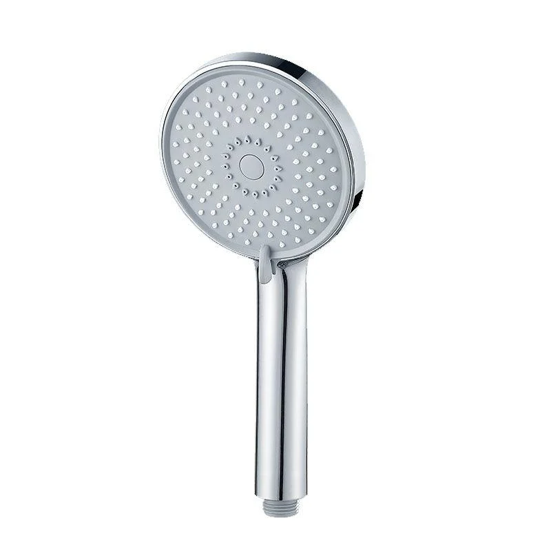 Round Handheld Shower Head Self-Cleaning Wall-Mount Shower Head -Bathlova