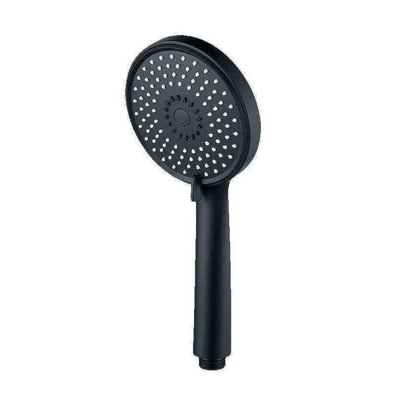 Round Handheld Shower Head Self-Cleaning Wall-Mount Shower Head -Bathlova