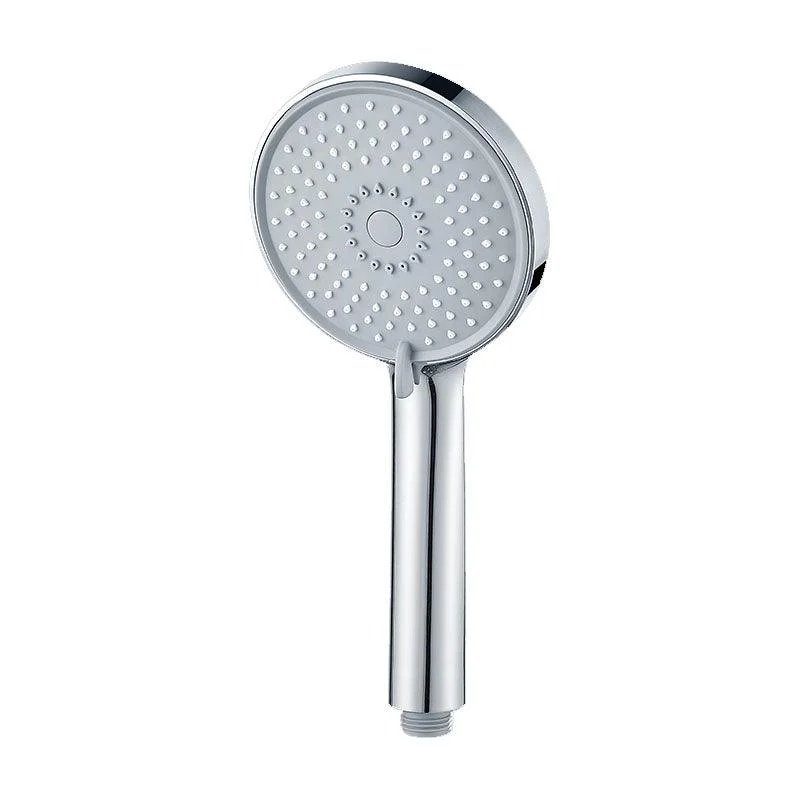 Round Handheld Shower Head Self-Cleaning Wall-Mount Shower Head -Bathlova