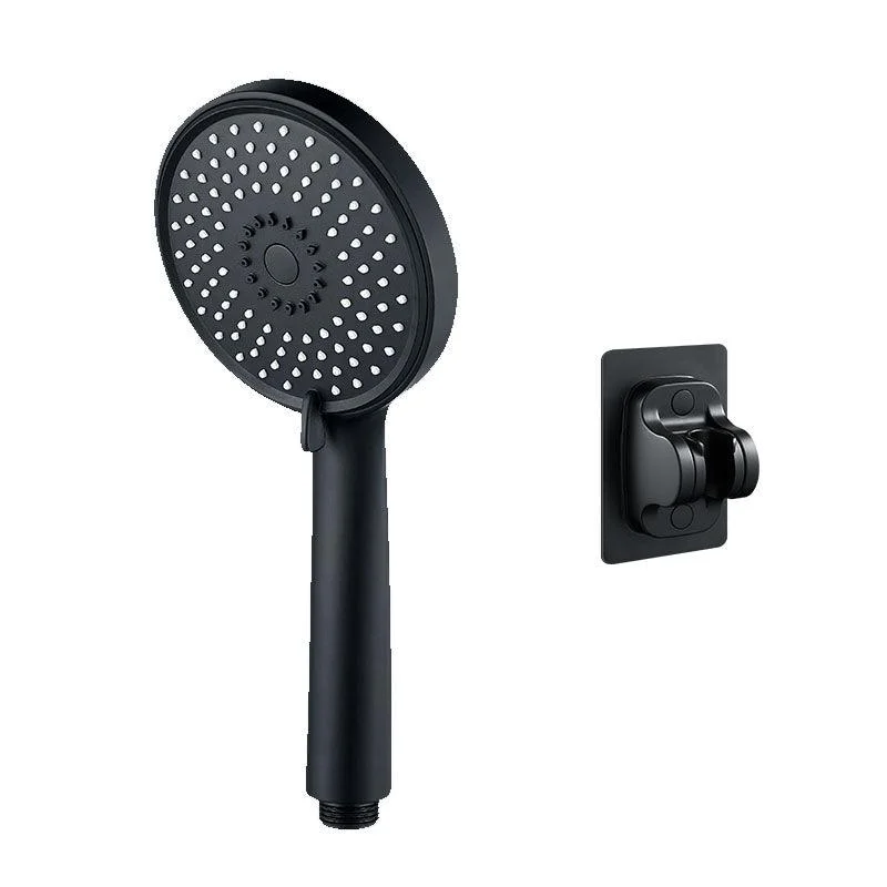 Round Handheld Shower Head Self-Cleaning Wall-Mount Shower Head -Bathlova