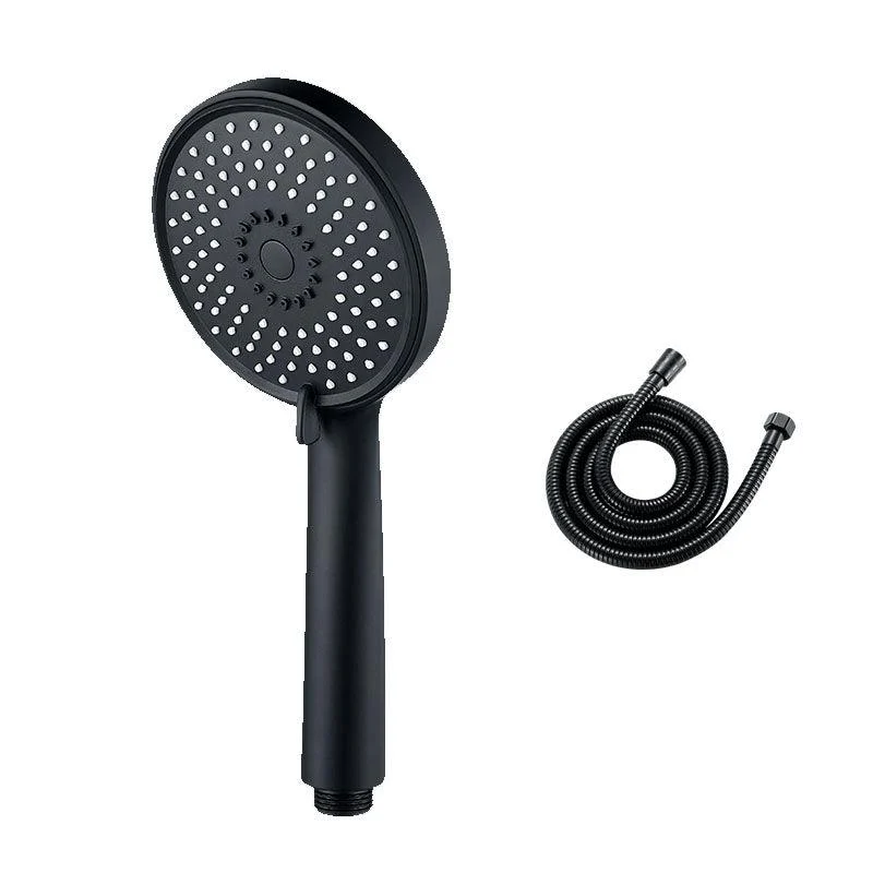 Round Handheld Shower Head Self-Cleaning Wall-Mount Shower Head -Bathlova