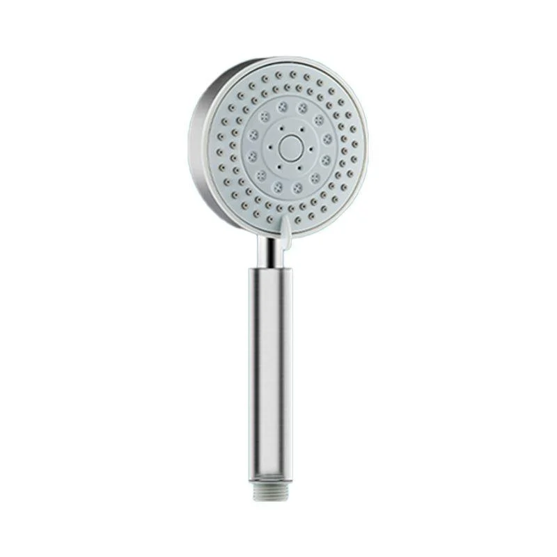 Round Self-Cleaning Hand Shower Adjustable Spray Pattern Stainless Steel Hand Shower -Bathlova