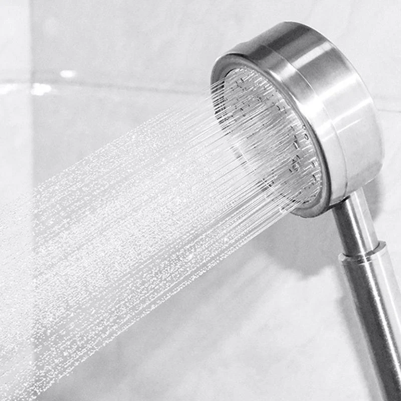 Round Shape Handheld Shower Head Traditional Metal Wall Mounted Hand Shower -Bathlova