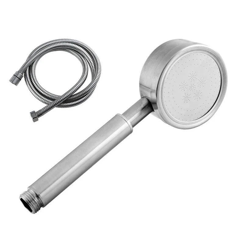 Round Shape Handheld Shower Head Traditional Metal Wall Mounted Hand Shower -Bathlova