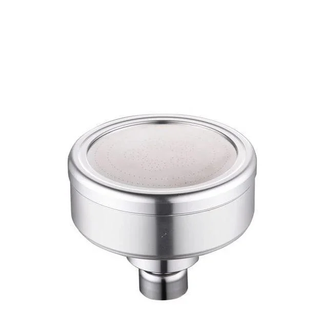 Round Shape Pressure Boost Shower Head with Detachable Shower Filter -Bathlova