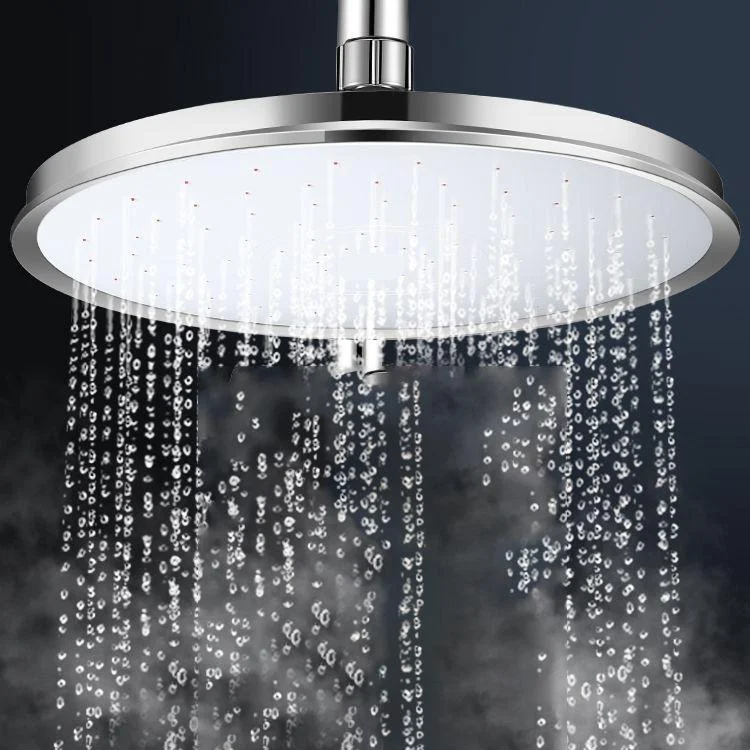 Round Shower Head Combo Modern Fixed Shower Head for Bathroom -Bathlova