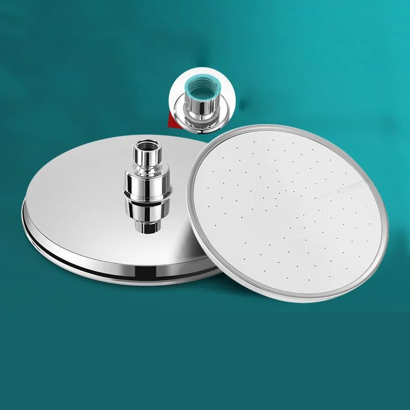 Round Shower Head Combo Modern Fixed Shower Head for Bathroom -Bathlova