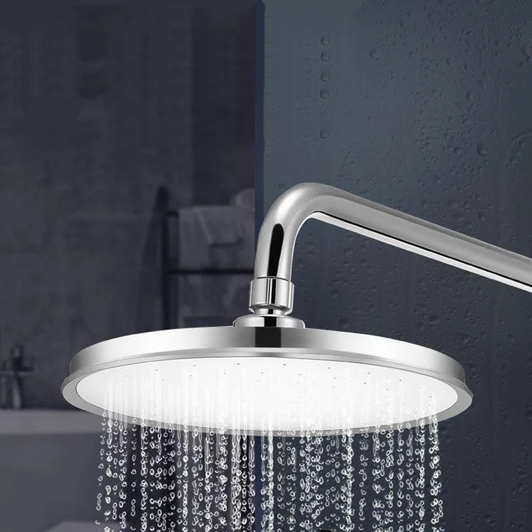 Round Shower Head Combo Modern Fixed Shower Head for Bathroom -Bathlova