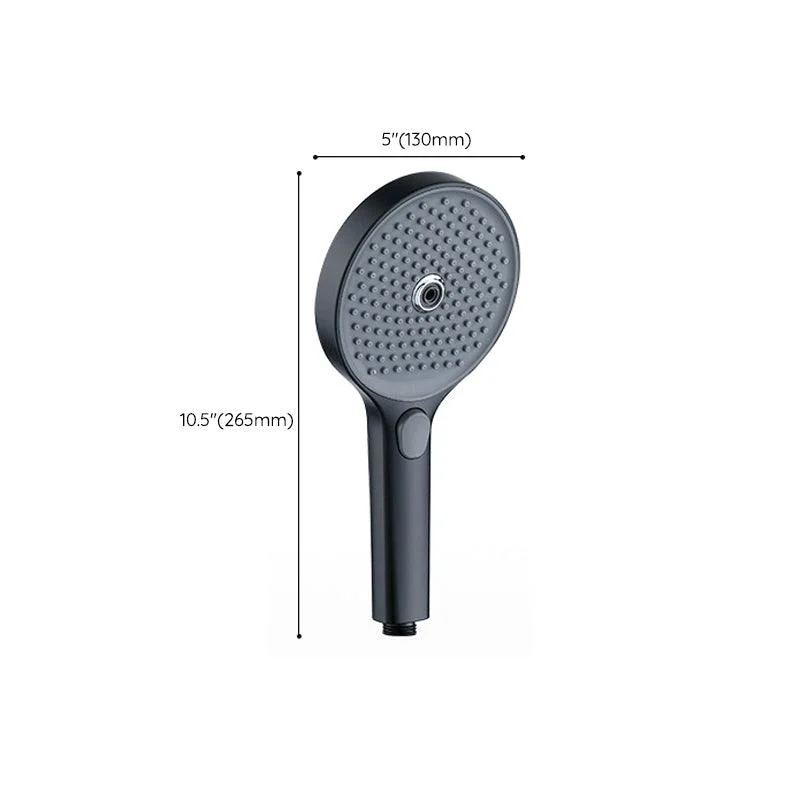 Round Shower Head Combo Modern Rain Fall Handheld Shower Head -Bathlova