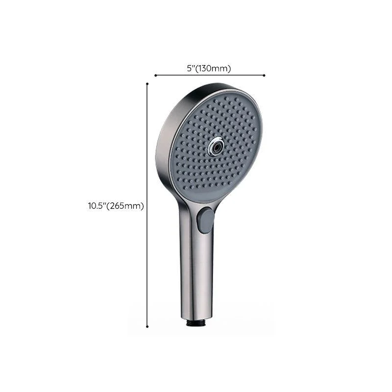 Round Shower Head Combo Modern Rain Fall Handheld Shower Head -Bathlova