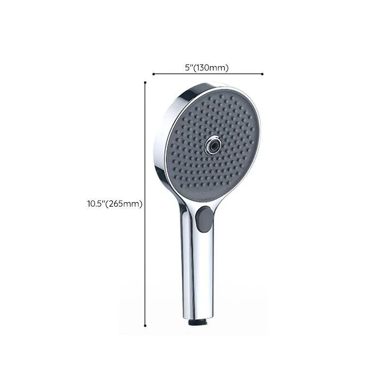 Round Shower Head Combo Modern Rain Fall Handheld Shower Head -Bathlova