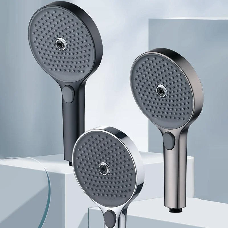 Round Shower Head Combo Modern Rain Fall Handheld Shower Head -Bathlova