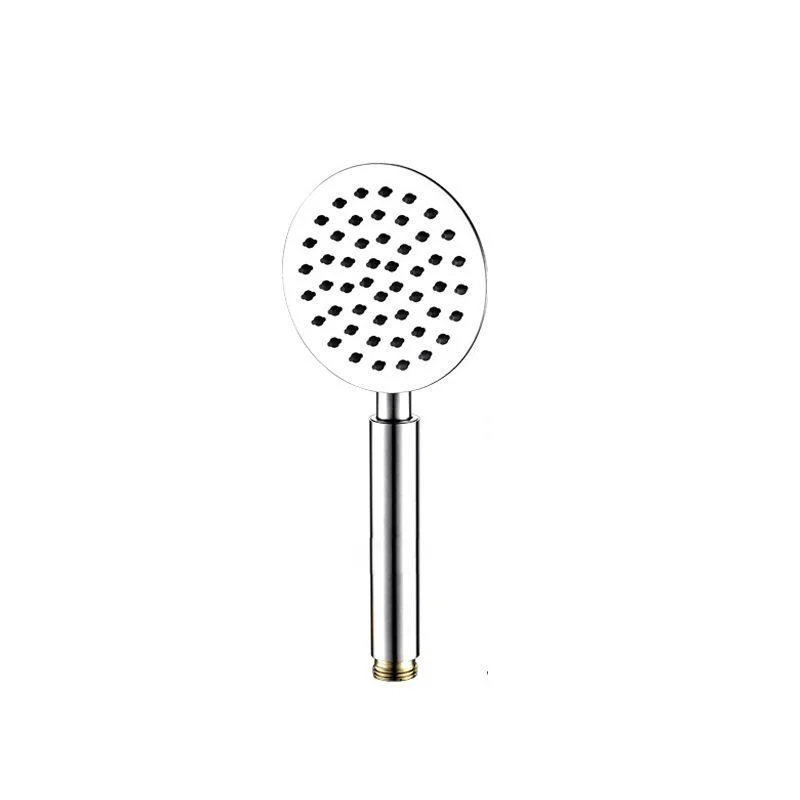 Round Shower Head Stainless Steel 3 Sprays Wall-Mounted Handheld Shower Head -Bathlova