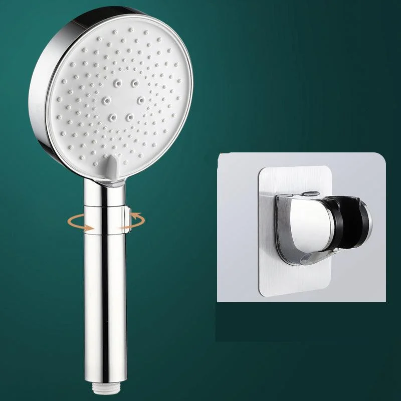 Round Water Filtration Hand Shower Adjustable Water Flow Wall-Mount Hand Shower -Bathlova