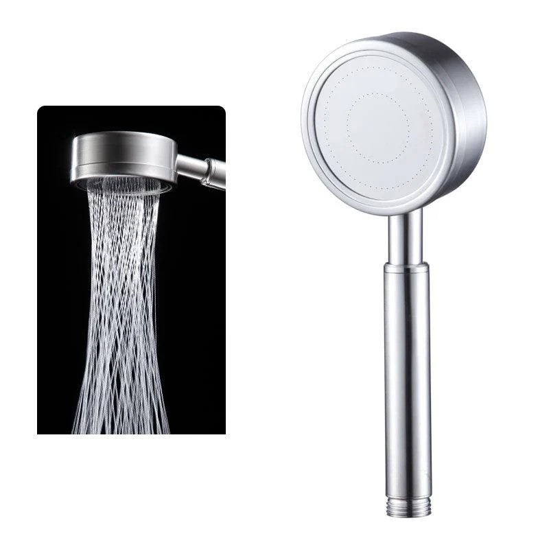 Round Water Filtration Hand Shower Medium Flow Stainless Steel Hand Shower -Bathlova