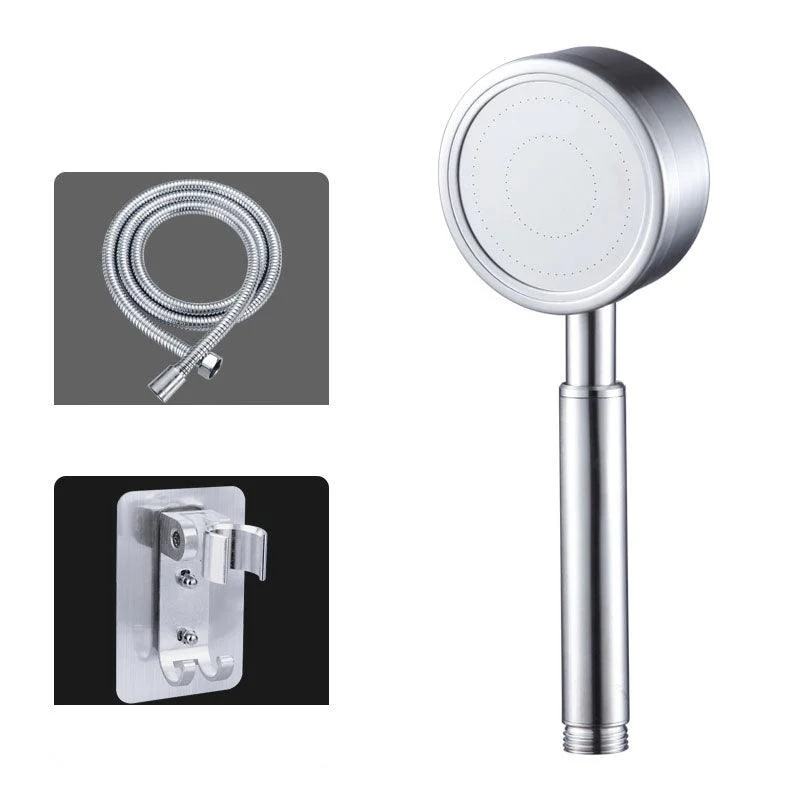 Round Water Filtration Hand Shower Medium Flow Stainless Steel Hand Shower -Bathlova