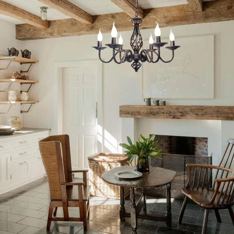 Rustic French Chandelier -Bathlova