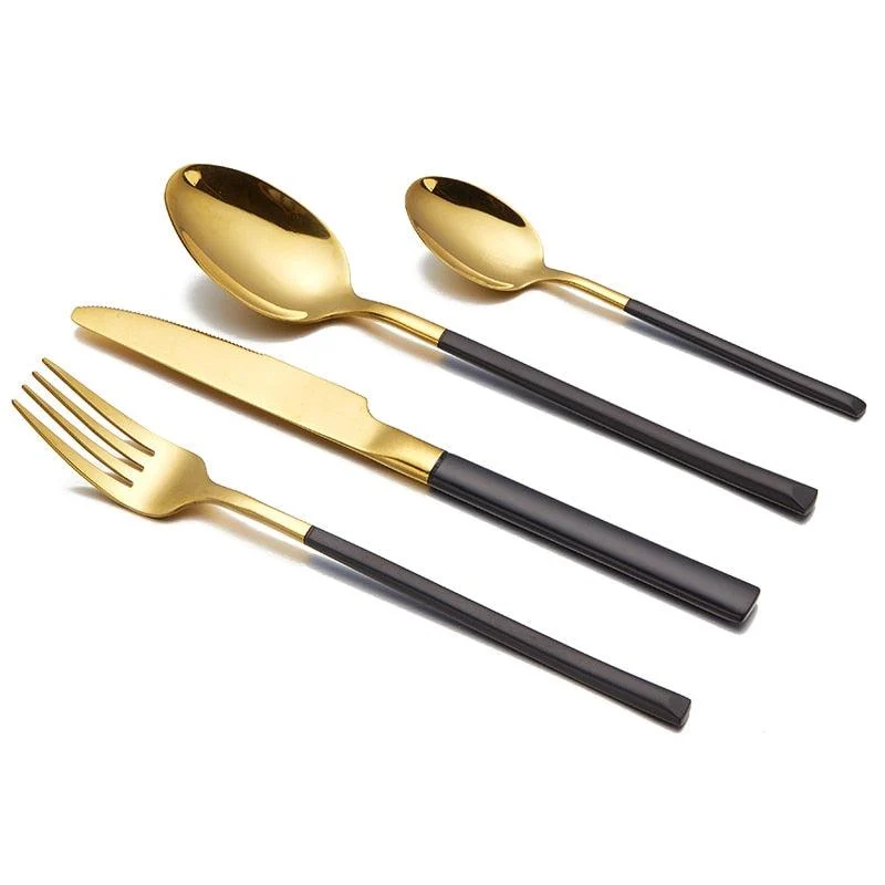 Sachi - Mirrored Finish Stainless Steel Silverware Set -Bathlova