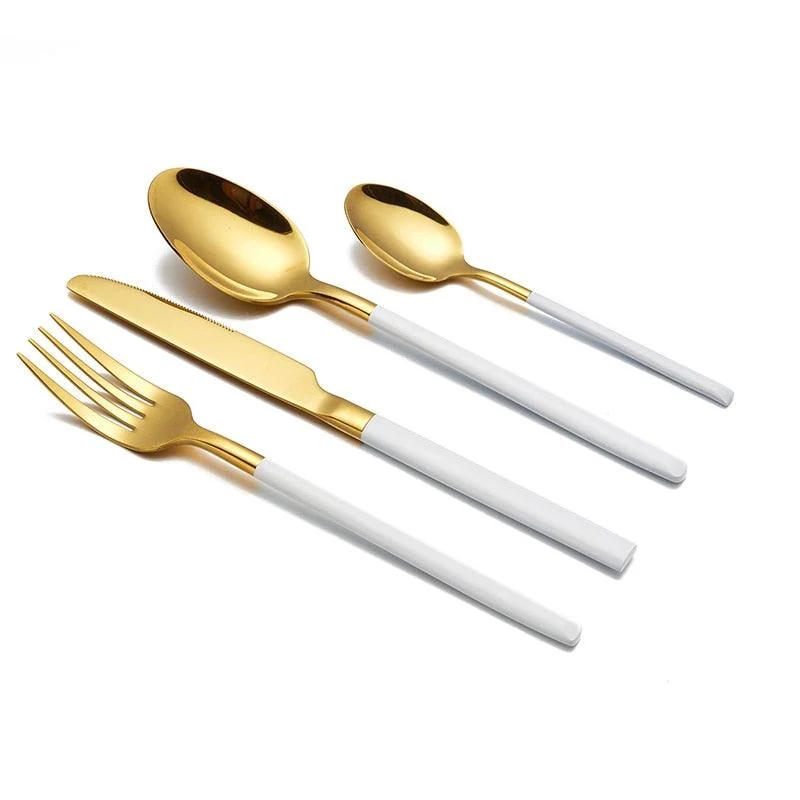 Sachi - Mirrored Finish Stainless Steel Silverware Set -Bathlova