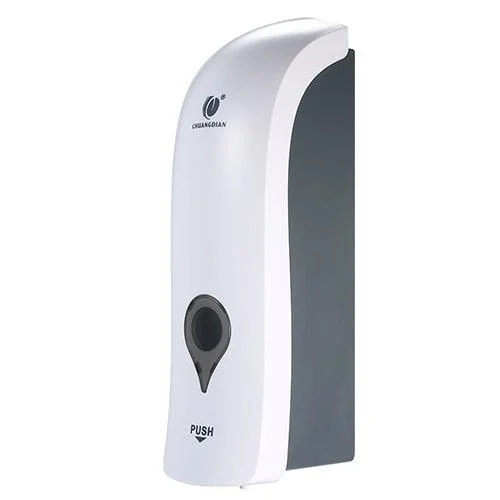 Self Adhesive Wall Mounted Manual Bathroom Liquid Soap Dispenser -Bathlova