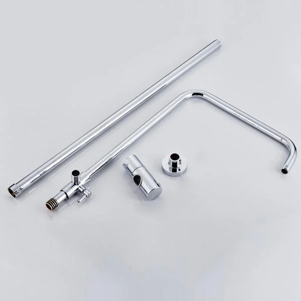 Shower Bar and Shower Head Holder -Bathlova